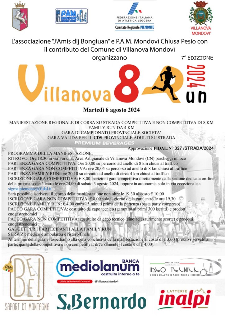 VILLANOVA 8 RUN 2024 - pagina 1